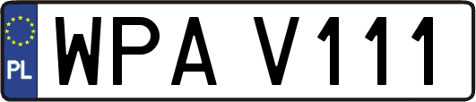 WPAV111