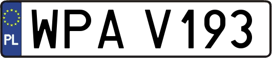 WPAV193