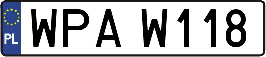 WPAW118