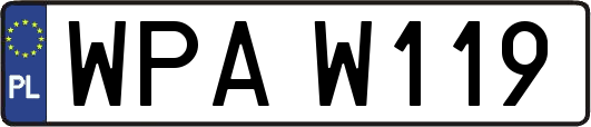 WPAW119