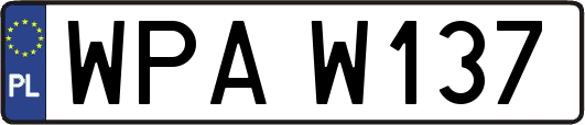WPAW137