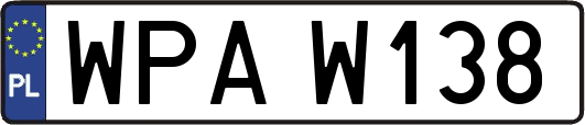 WPAW138