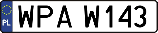 WPAW143