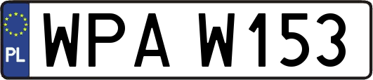 WPAW153
