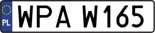 WPAW165