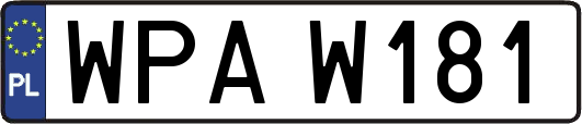 WPAW181