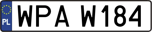 WPAW184