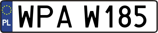 WPAW185