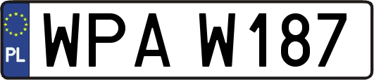 WPAW187