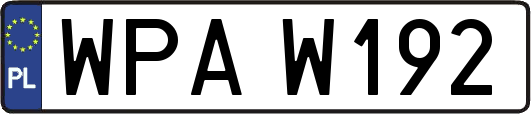 WPAW192