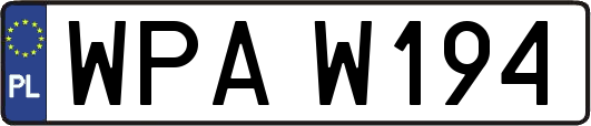 WPAW194