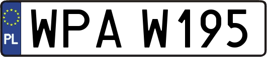 WPAW195