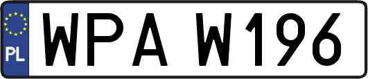 WPAW196