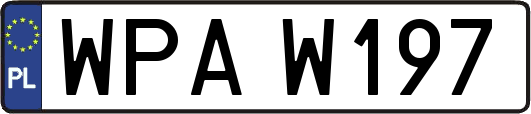 WPAW197