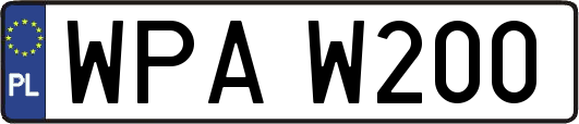 WPAW200