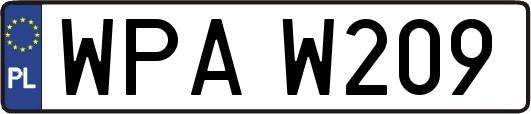 WPAW209