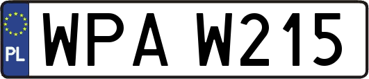 WPAW215