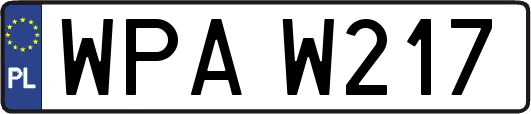 WPAW217