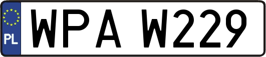 WPAW229