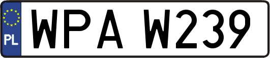 WPAW239