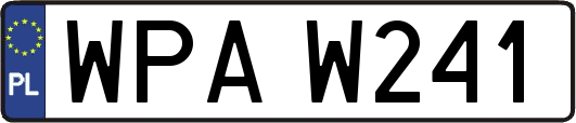 WPAW241