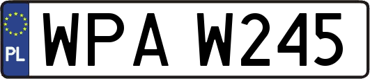 WPAW245