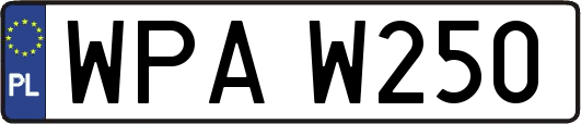WPAW250