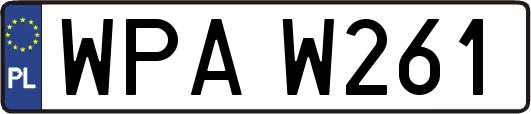 WPAW261
