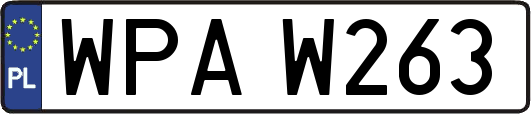 WPAW263