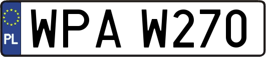 WPAW270