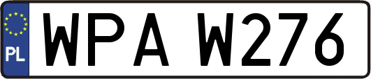 WPAW276