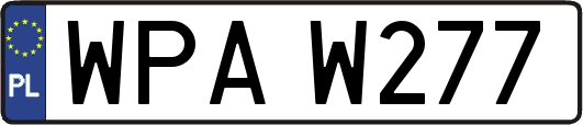 WPAW277