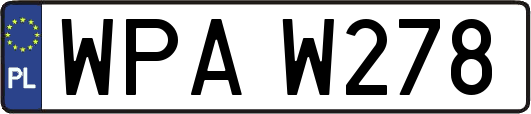 WPAW278