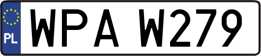WPAW279