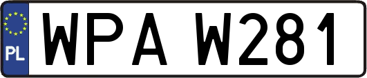 WPAW281