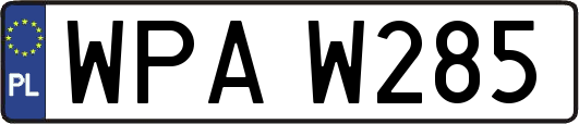 WPAW285