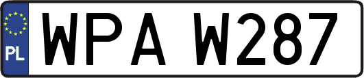 WPAW287