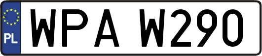 WPAW290