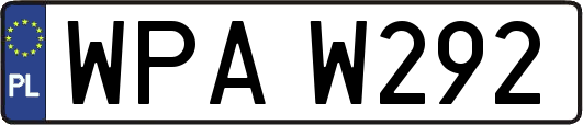 WPAW292