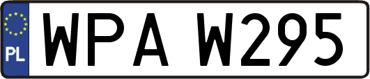 WPAW295