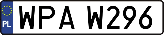 WPAW296
