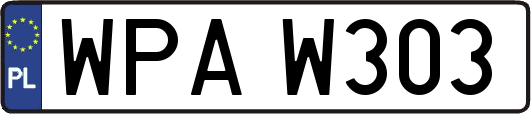 WPAW303