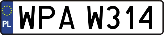 WPAW314