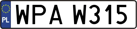 WPAW315