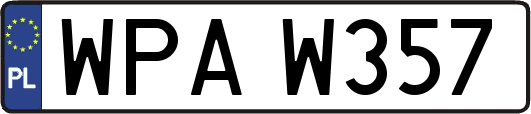 WPAW357