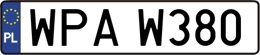 WPAW380
