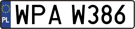 WPAW386