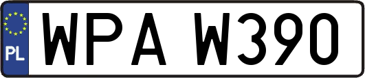 WPAW390