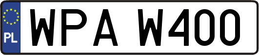 WPAW400