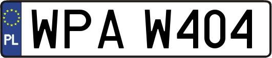 WPAW404